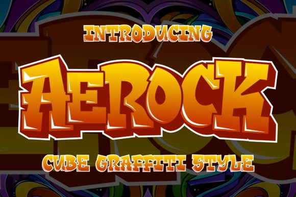 Aerock: The Urban Display Font for Bold Marketing
