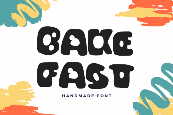 Bake Fast: A Chunky Display Font for Editorial Design