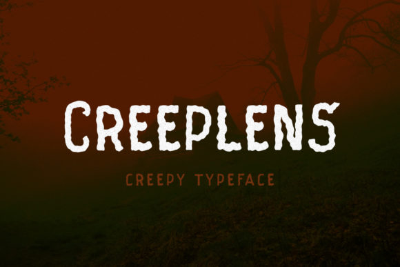 Creeplens: A Spooky Display Font for Web Design