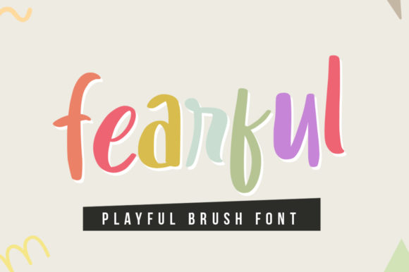 Fearful: A Playful Display Font for Web Design