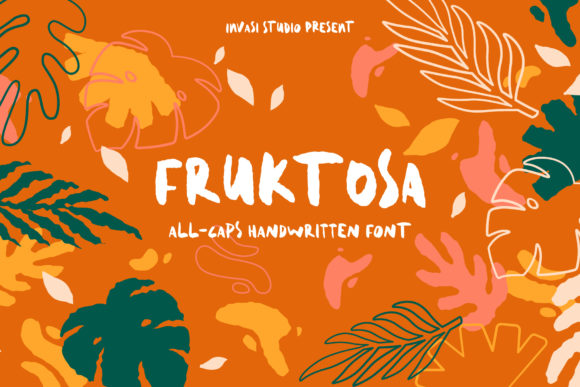 Fruktosa: A Bold Display Font for Campaigns