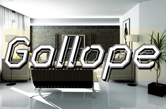 Gallope: A Bold Display Font for Modern Web Design