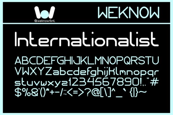 Internationalist: A Sharp Display Font for Modern Web Design