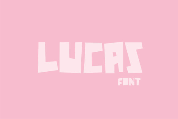 Lucas: A Chunky Display Font for Bold Branding