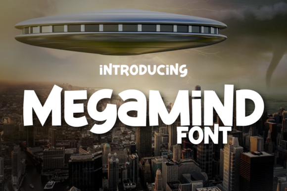 Megamind: A Futuristic Display Font for Web Design