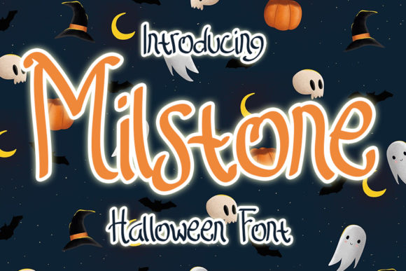 Milstone: A Spooky Display Font for Web Design