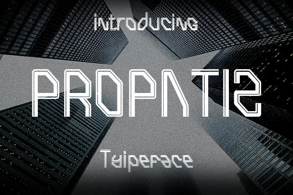 Propatis: A Bold Display Font for Your Brand