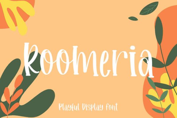 Roomeria: A Quirky Display Font for Modern Web Design
