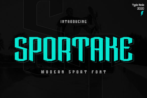 Sportake: A Bold Display Font for Editorial Impact