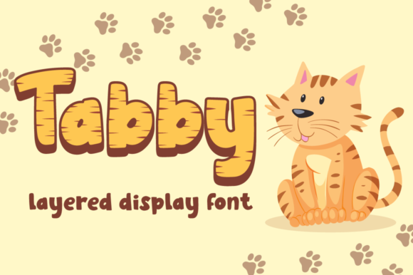 Tabby: A 3D Display Font for Crafters