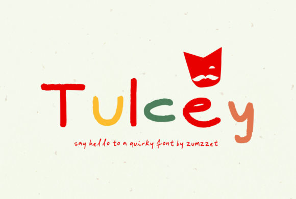 Tulcey: A Quirky Display Font for Editorial Design