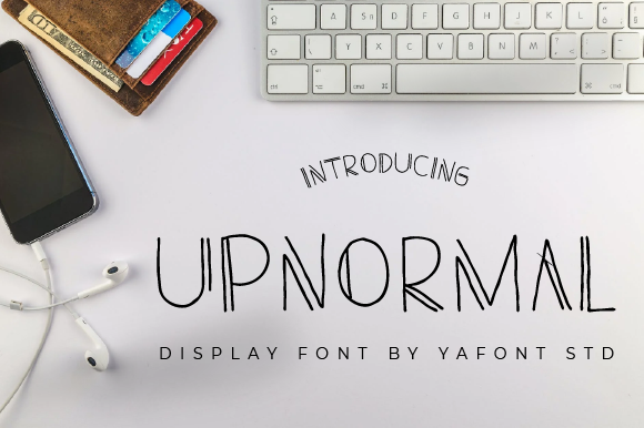 Upnormal: The Perfect Display Font for Small Business Branding